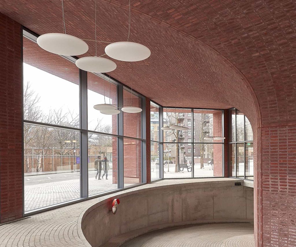 Wates Construction - Entrance windows